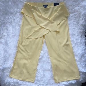 Wide Leg Crop Dress Pants